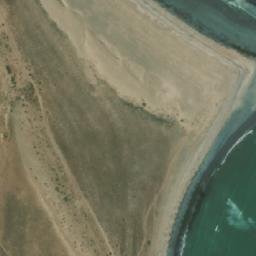 Satellite imagery of Punta Guanacos, AR