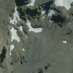 Satellite imagery of Cerro Tres Hermanos, AR