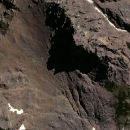 Satellite imagery of Cerro Yole, AR