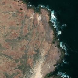 Satellite imagery of Punta Pozos, AR