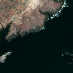 Satellite imagery of Punta Pozos, AR