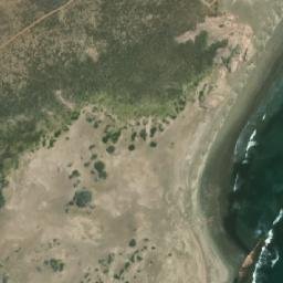 Satellite imagery of Punta Médanos Negros, AR