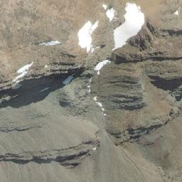 Satellite imagery of Cerro Punta de Las Vacas, AR