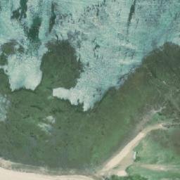 Satellite imagery of Cabo Guardián, AR
