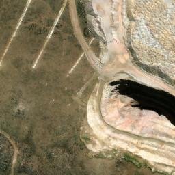 Satellite imagery of Cerro Vanguardia, AR