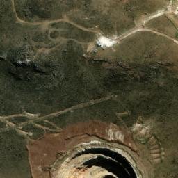 Satellite imagery of Cerro Vanguardia, AR