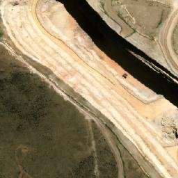 Satellite imagery of Cerro Vanguardia, AR