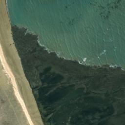 Satellite imagery of Cabo Curioso, AR