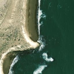Satellite imagery of Punta Cuevas, AR