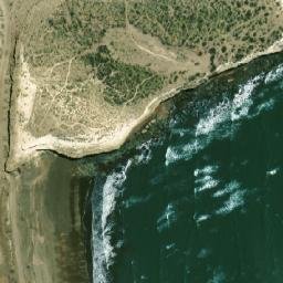 Satellite imagery of Punta Cuevas, AR