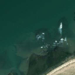 Satellite imagery of Punta Desengaño, AR