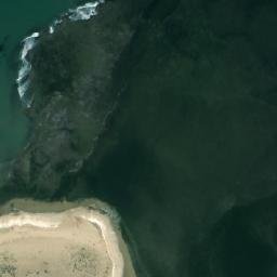 Satellite imagery of Punta Desengaño, AR