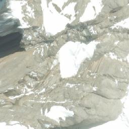 Satellite imagery of Cerro Torre, CL
