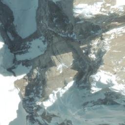 Satellite imagery of Cerro Torre, CL