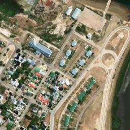 Satellite imagery of Punta Caldera, AR