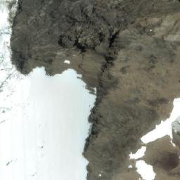 Satellite imagery of Cerro Moyano, AR