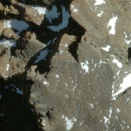 Satellite imagery of Cerro Mesón, AR