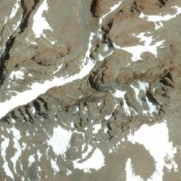 Satellite imagery of Cerro Mesón, AR