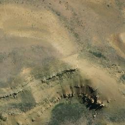 Satellite imagery of Cerro Pirámides, AR