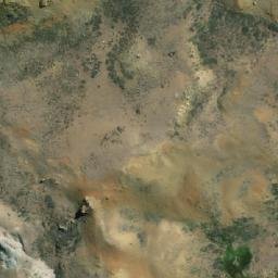 Satellite imagery of Cerro Pirámides, AR
