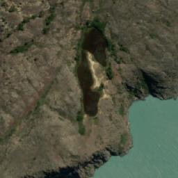 Satellite imagery of Punta del Quemado, AR