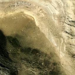 Satellite imagery of Cerro Monte León, AR