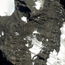 Satellite imagery of Cerro Glaciar, AR