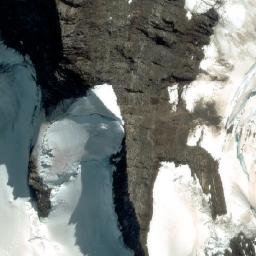 Satellite imagery of Cerro Glaciar, AR