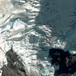 Satellite imagery of Cerro Glaciar, AR