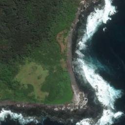 Satellite imagery of North East Cape, NZ