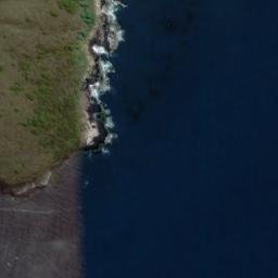 Satellite imagery of Butterfield Point, NZ