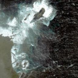 Satellite imagery of Black Head, NZ