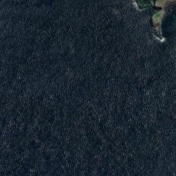Satellite imagery of Kekeno Point, NZ