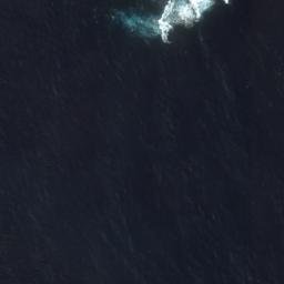 Satellite imagery of Blanche Rock, NZ