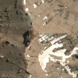 Satellite imagery of Cerro Verlika, AR