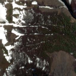 Satellite imagery of Cerro Castillo, AR