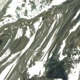 Satellite imagery of Cerro Torre Dedo de Dios, AR