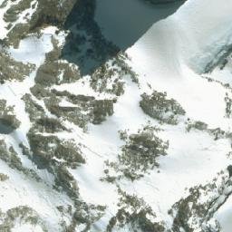 Satellite imagery of Cerro Torre Dedo de Dios, AR