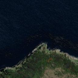 Satellite imagery of Second Anchorage Head, NZ