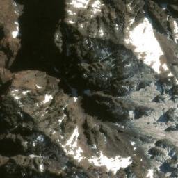 Satellite imagery of Cerro Pináculo, AR