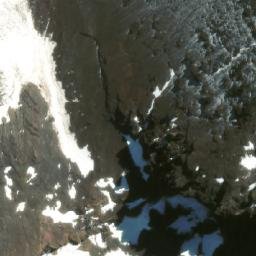 Satellite imagery of Cerro Pináculo, AR