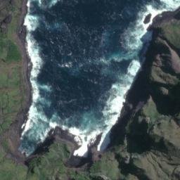 Satellite imagery of Bristow Point, NZ
