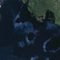 Satellite imagery of Bristow Point, NZ