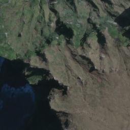 Satellite imagery of Bristow Point, NZ