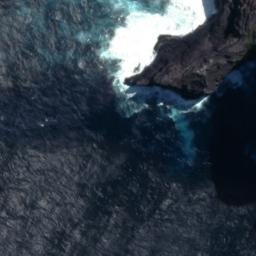 Satellite imagery of Cape Lovitt, NZ