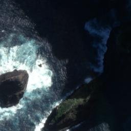 Satellite imagery of Cape Lovitt, NZ