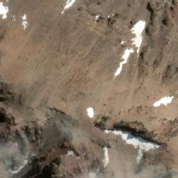 Satellite imagery of Cerro Tridente, AR