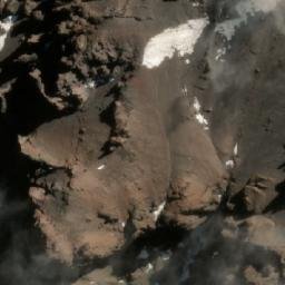 Satellite imagery of Cerro Tridente, AR