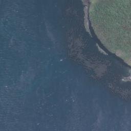 Satellite imagery of Breaksea Point, NZ