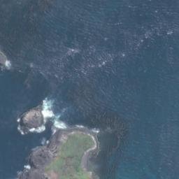 Satellite imagery of Breaksea Point, NZ